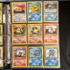 Mystery Pokémon cards (20 count) nostalgia collectible trading 90s vintage